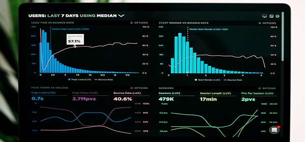Digital signage network data analytics dashboard